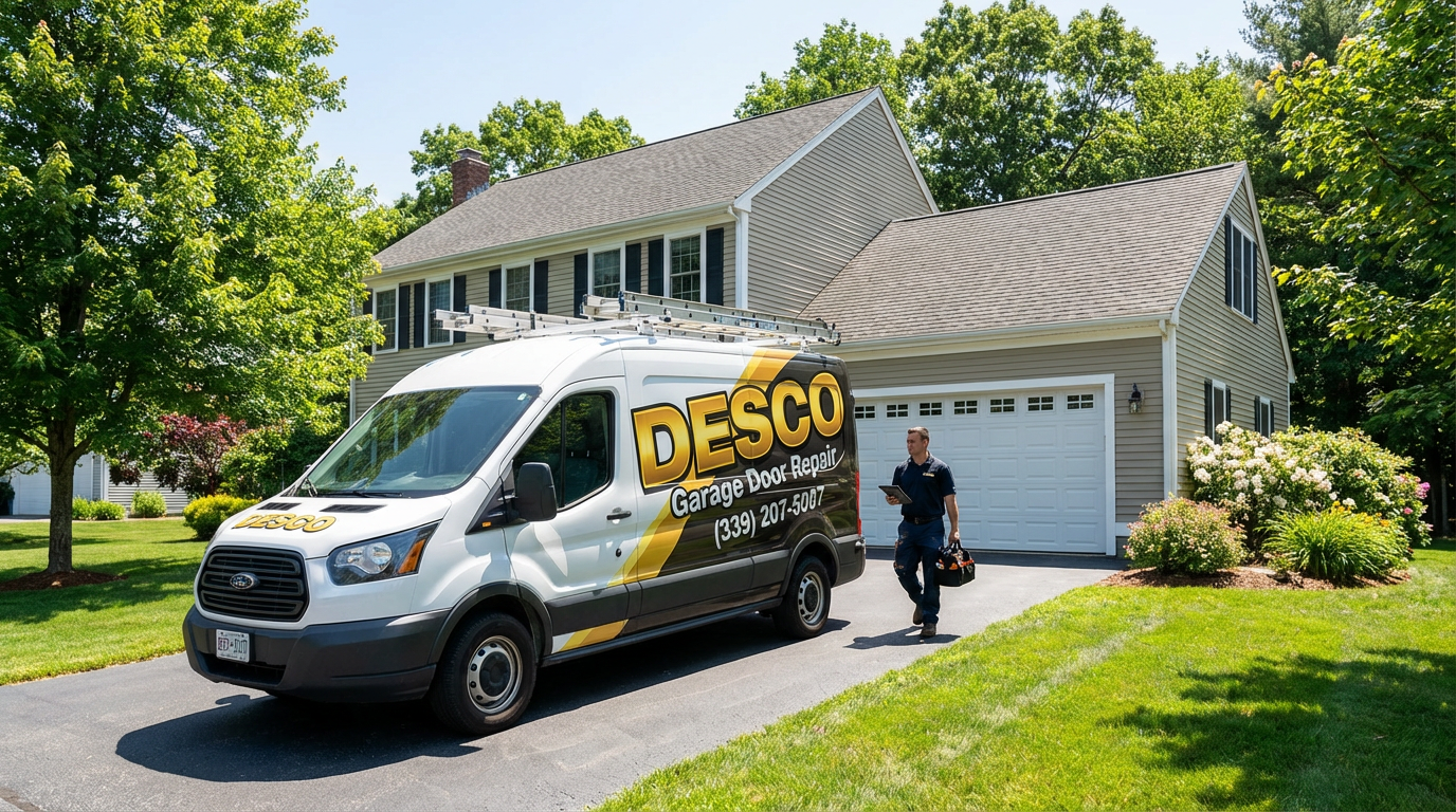 Desco Garage Door Repair at customer home